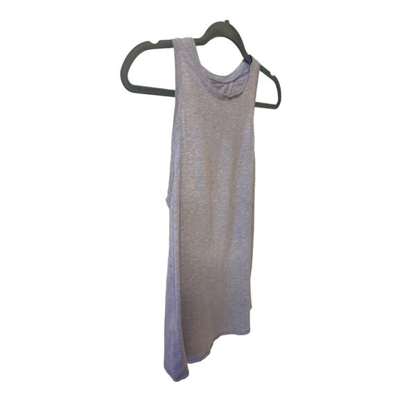 Lululemon All Tied Up Tank Top Pima Cotton Heathered Medium Grey Size 6 - Picture 9 of 10